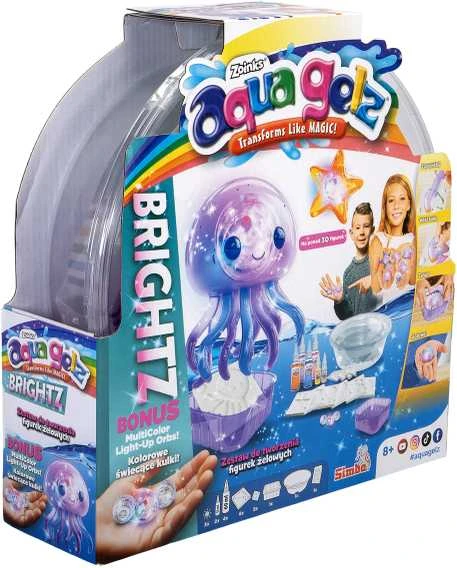 Smoby Minkšti pliušiniai šviečiantys kamuoliukai Aqua Gelz Deluxe