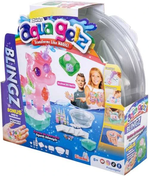 Simba Smoby Minkštas pliušinis žaislas Aqua Gelz Deluxe su cirkoniais