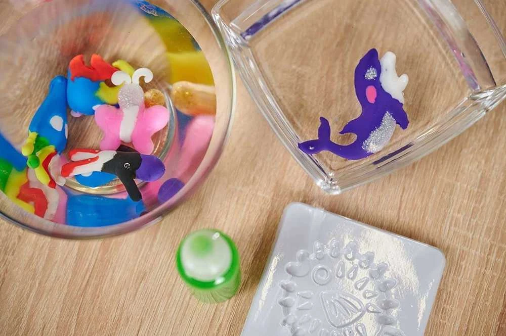 Smoby Minkšti pliušiniai šviečiantys kamuoliukai Aqua Gelz Deluxe