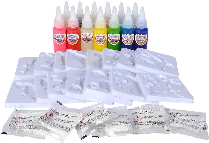 Simba Rinkinys Aqua Gelz XXL su 13 gelio buteliukų ir 16 formelių