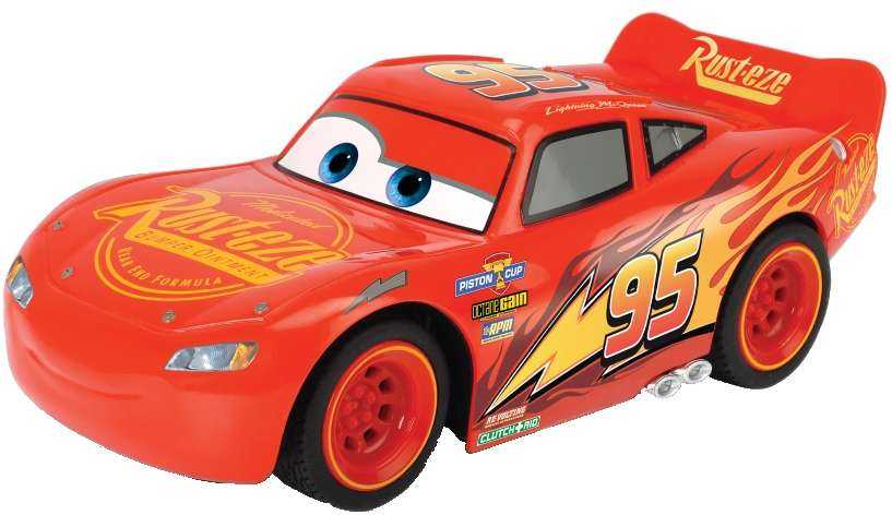 Dickie „Disney Disney Cars Zigzag McQueen Cars Turbo RC nuotolinio valdymo pultas“