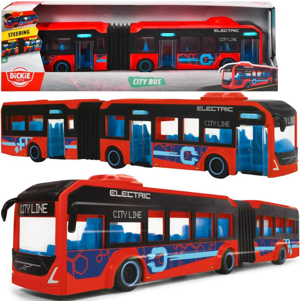 Žaislinis autobusas Dickie Toys Volvo City, 40 cm