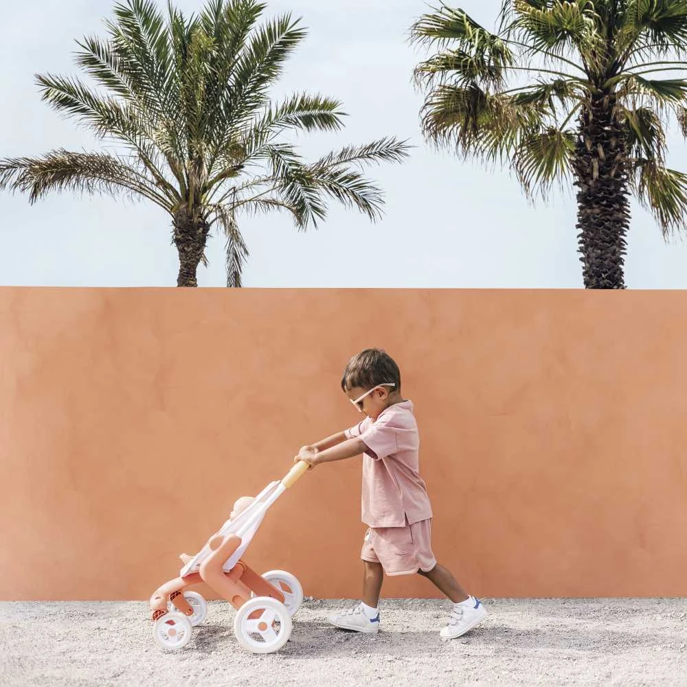 Vaikiškas lėlių vežimėlis Smoby Baby Nurse 42 cm lėlėms