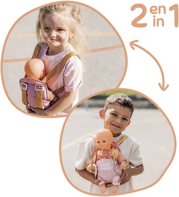 Smoby Lėlės nešioklės rinkinys mažiesiems slaugytojams