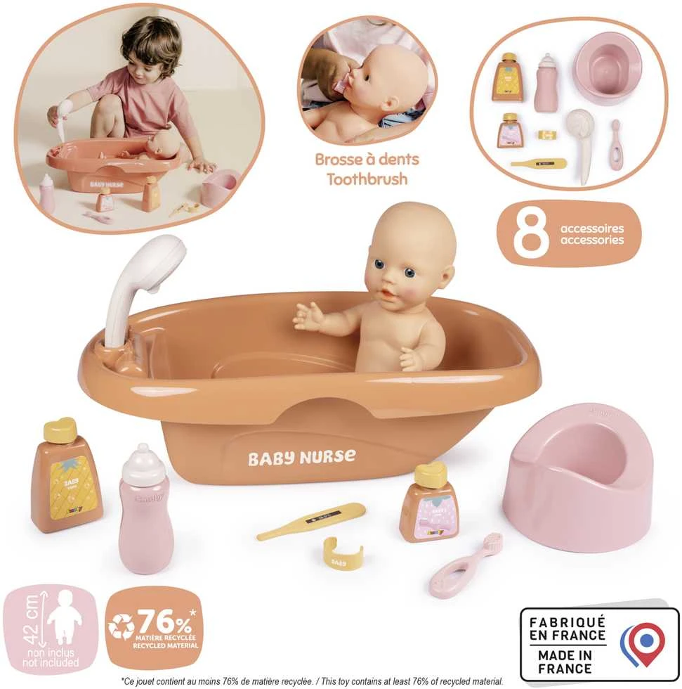 Lėlių namo baldas Smoby Bath And Accessories
