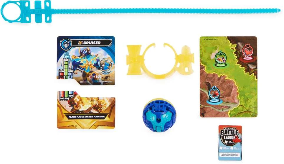 Bakugan Komplektas Special Attack Bruiser Sukasi spalvinga veiksmo figūrėlė + kortelės