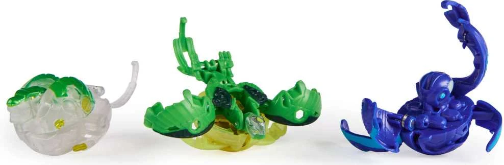 Bakugan Rinkinys Starter Special Attack Ventri Octagon Trox 3 figūrėlės