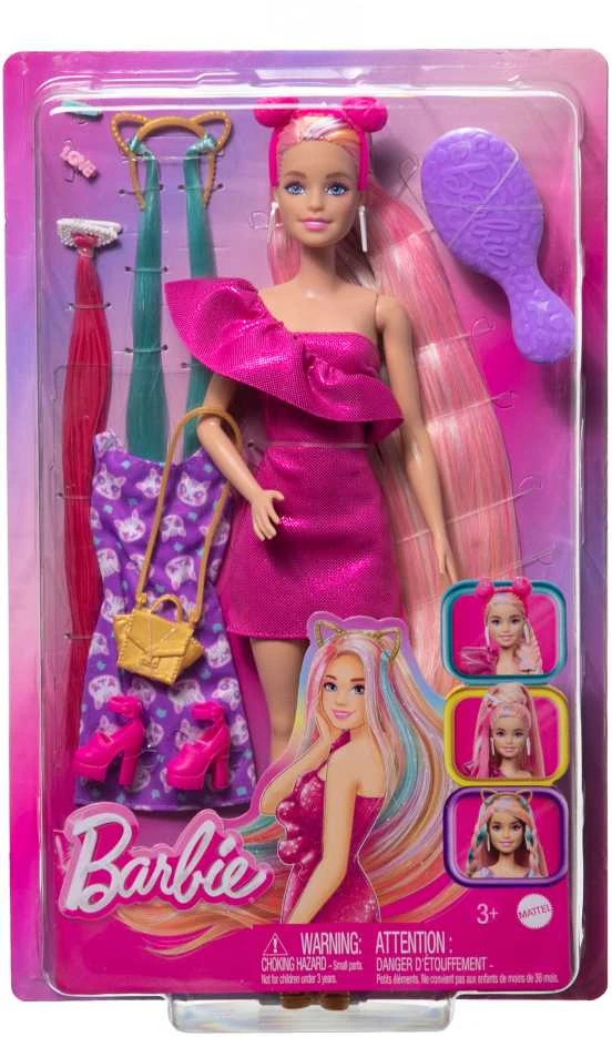 Mattel „Barbie Fun and Fancy Hair“ lėlės rinkinys (JDC85)