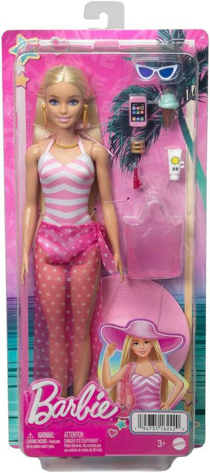 Mattel „Barbie Beach“ paplūdimio lėlės rinkinys