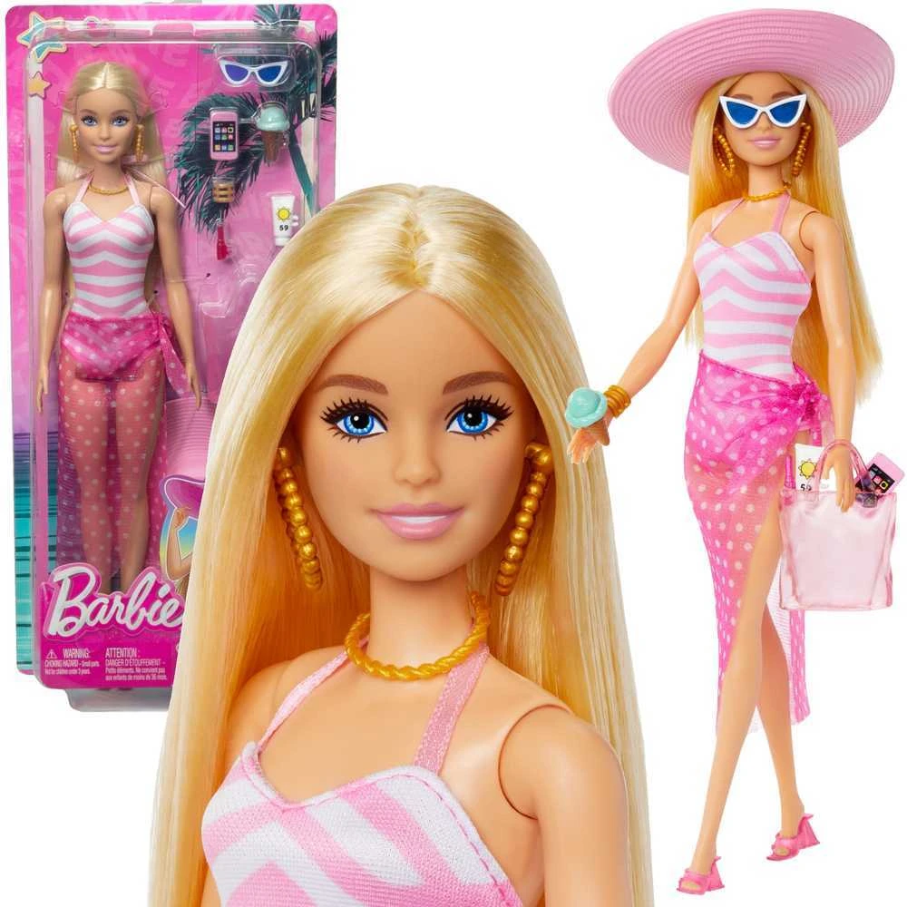 Mattel „Barbie Beach“ paplūdimio lėlės rinkinys