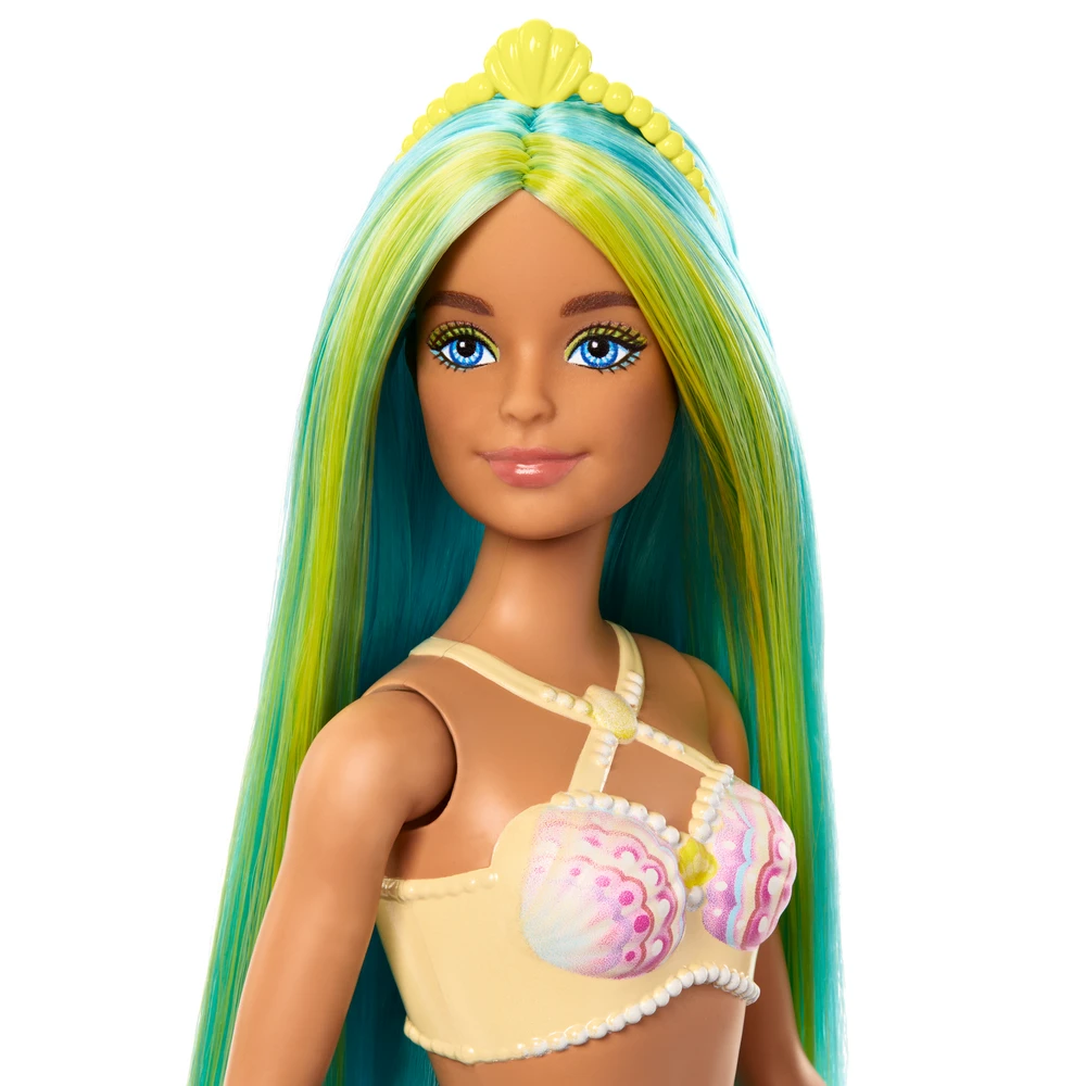 Mattel BARBIE DREAMTOPIA undinėlė melsvais plaukais (HRR03)