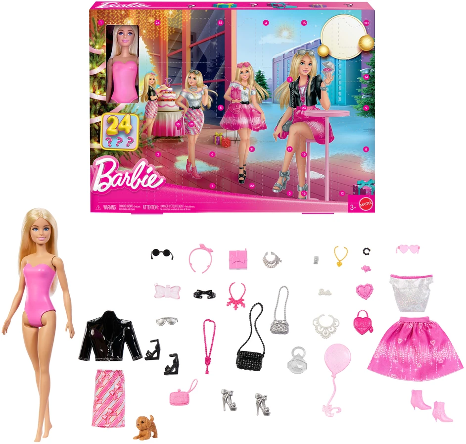 Advento kalendorius Mattel Barbie FAB (JFL63)