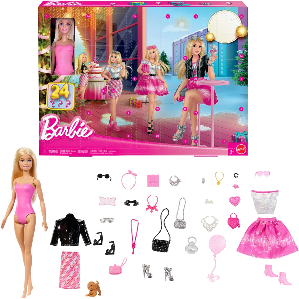 Advento kalendorius Mattel Barbie FAB (JFL63)