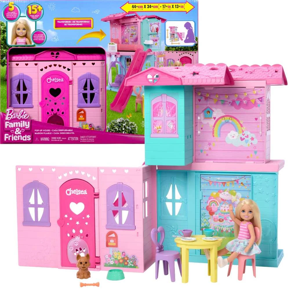 Mattel CHELSEA POP UP vardai (JFW49)