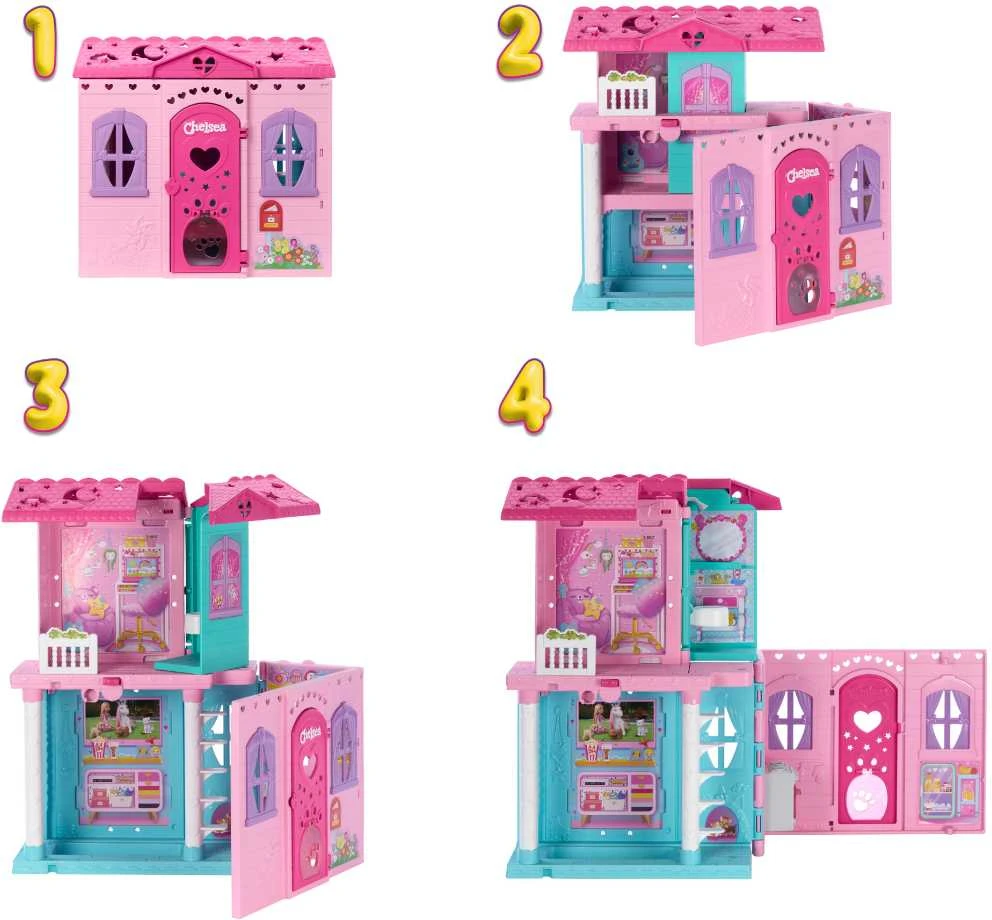 Mattel CHELSEA POP UP vardai (JFW49)