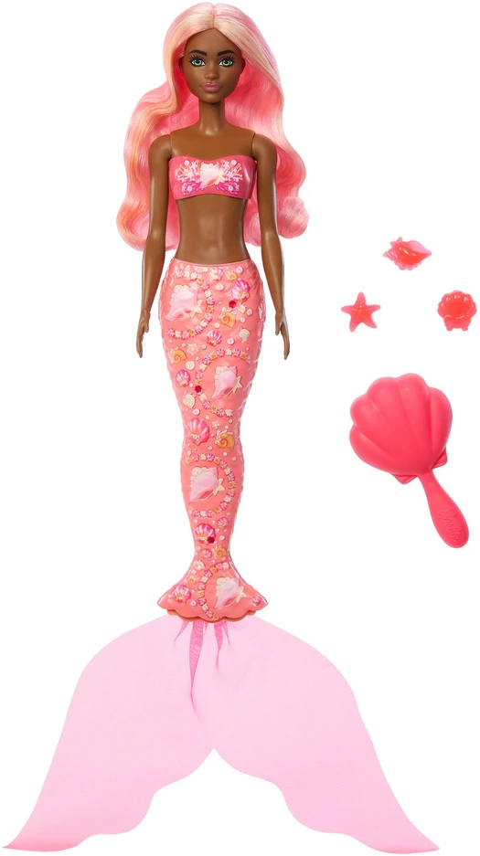 Mattel Lėlė Barbie Color Reveal su balioniniais gyvūnėliais