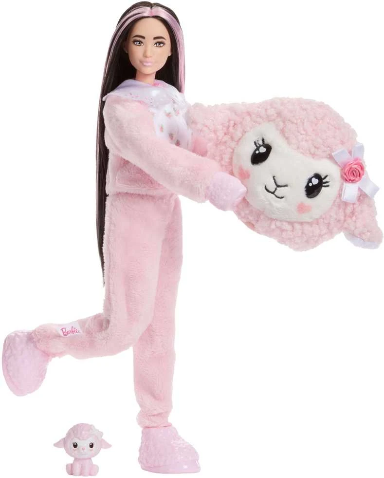 Mattel BARBIE CUTIE REVEAL CARE BEARS SWEET BOWS siurprizų rinkinys – avytė (JJP66)