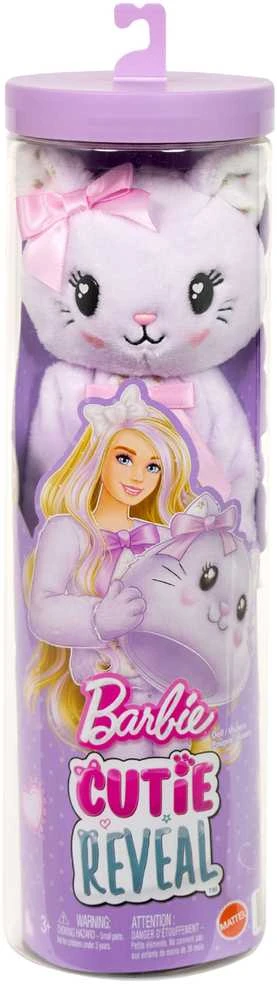 Mattel BARBIE CUTIE REVEAL CARE BEARS SWEET BOWS siurprizų rinkinys – katytė (JJP64)