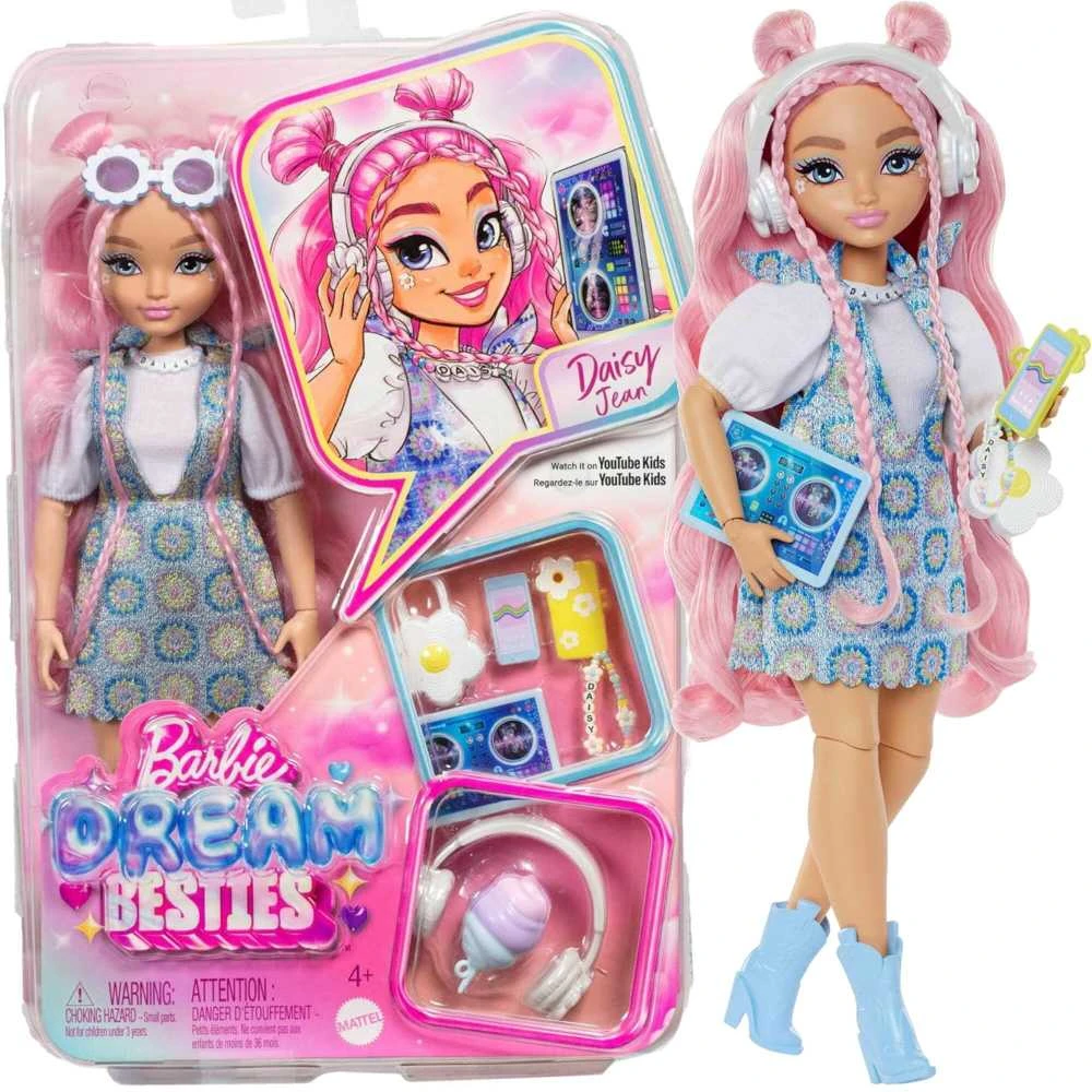 Mattel BARBIE DREAM BESTIES lėlė Daisy (JDD74)