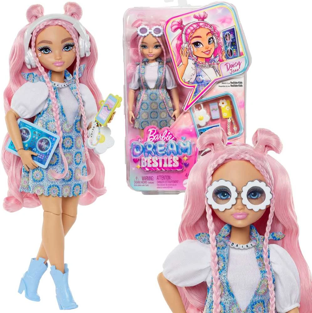 Mattel BARBIE DREAM BESTIES lėlė Daisy (JDD74)