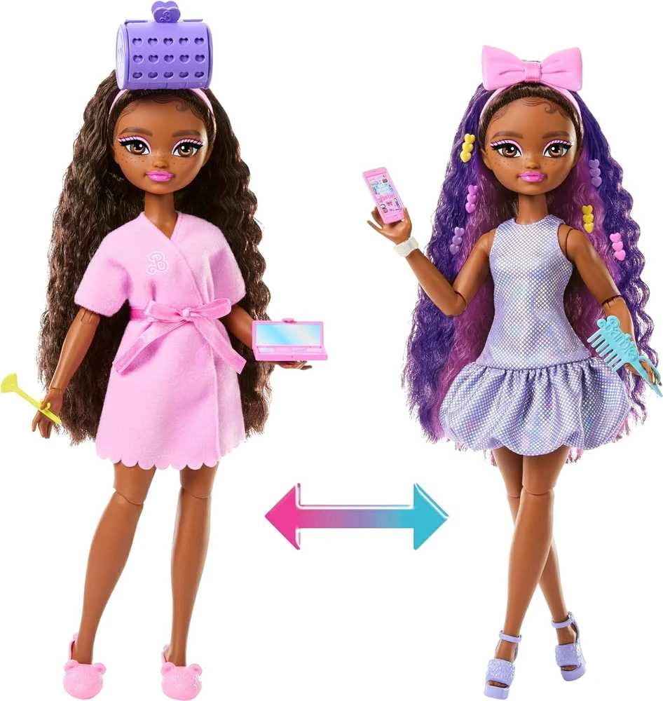 Mattel Barbie Dream Besties Festival Looks lėlė Brooklyn su aksesuarais