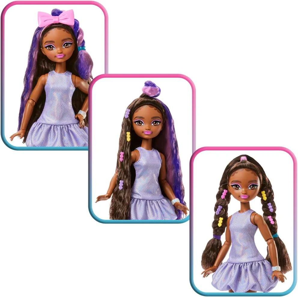 Mattel Barbie Dream Besties Festival Looks lėlė Brooklyn su aksesuarais