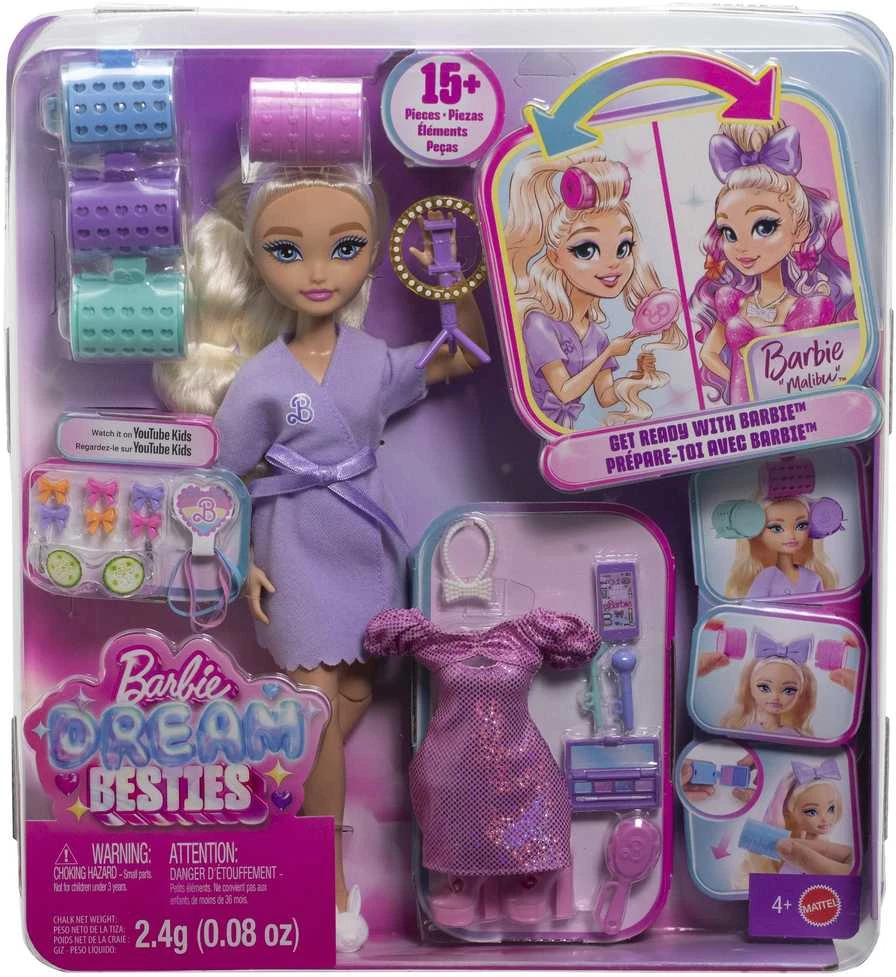 Mattel Barbie lėlė Dream Besties Get Ready Barbie JGG38 JGG37