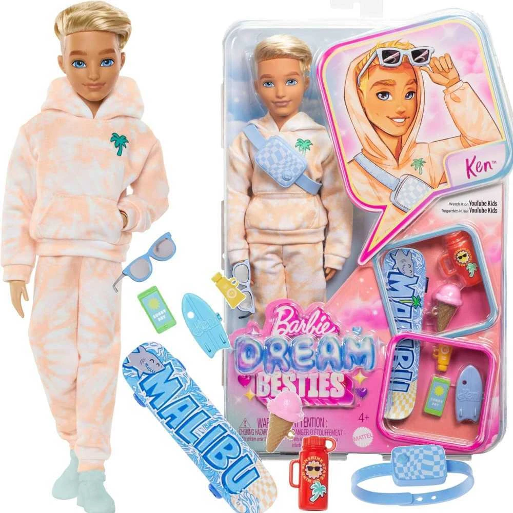 Mattel BARBIE DREAM BESTIES lėlė Ken (JDD75)