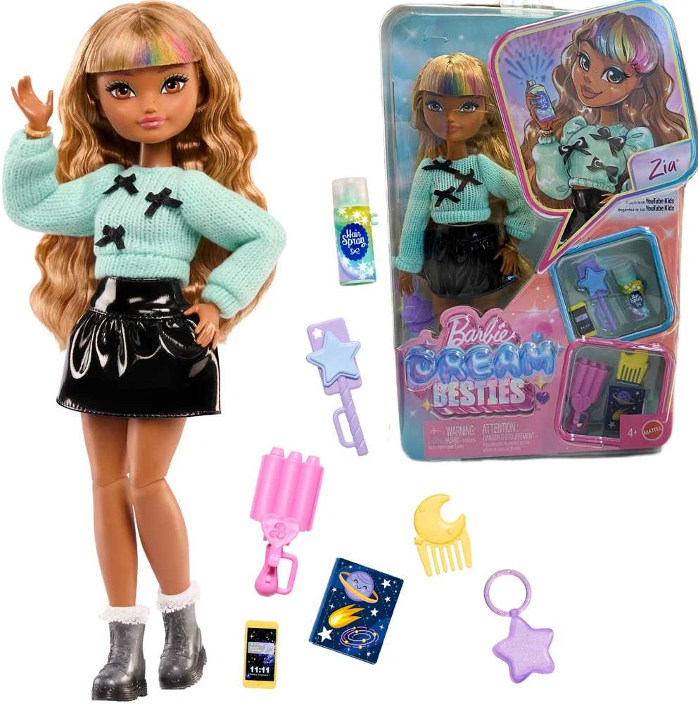 Mattel BARBIE DREAM BESTIES lėlė – Zia