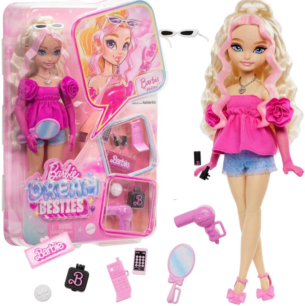 Mattel „Barbie Dream Besties“ lėlė Malibu