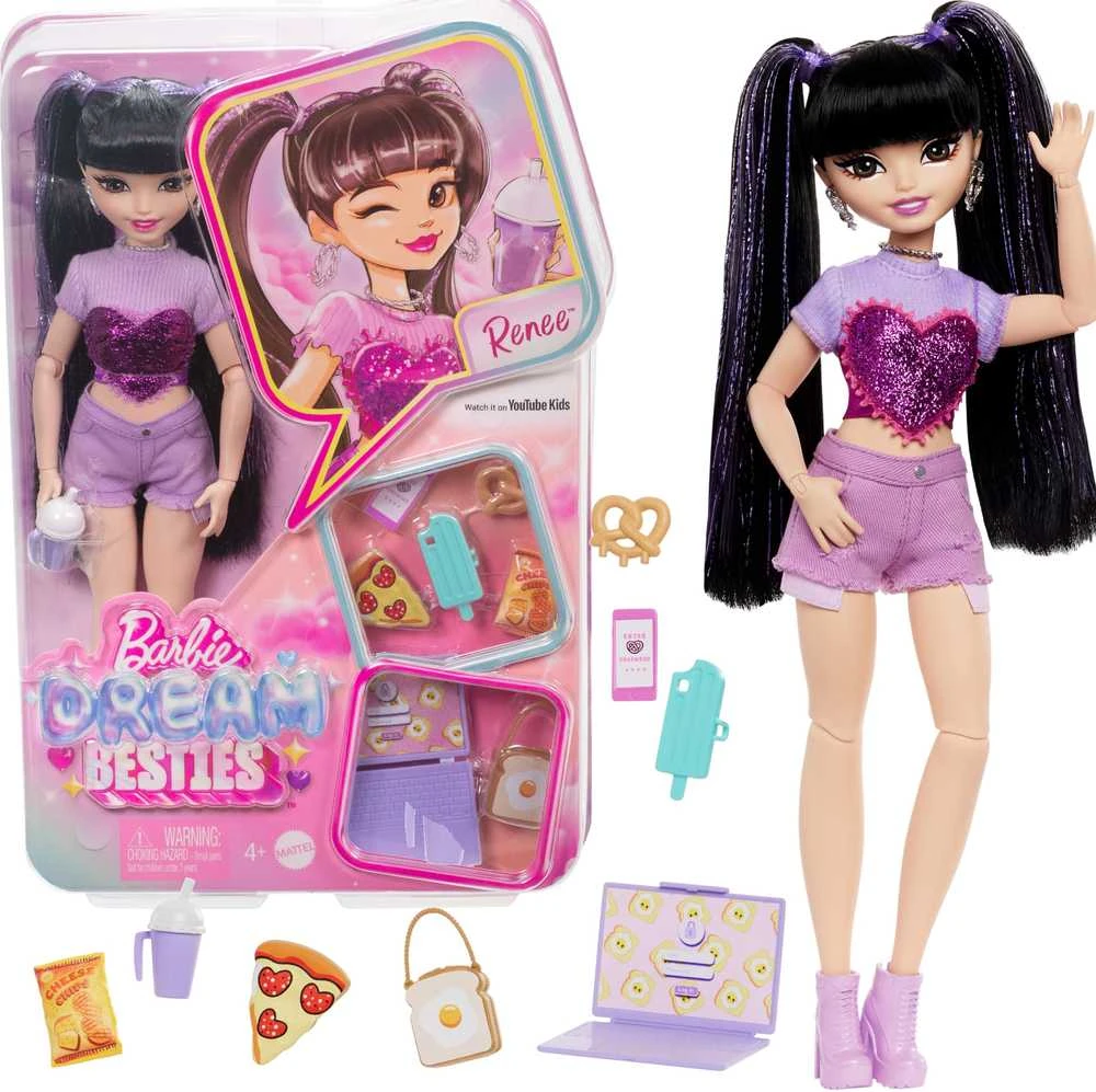 Mattel „Barbie Dream Besties“ lėlė Renee