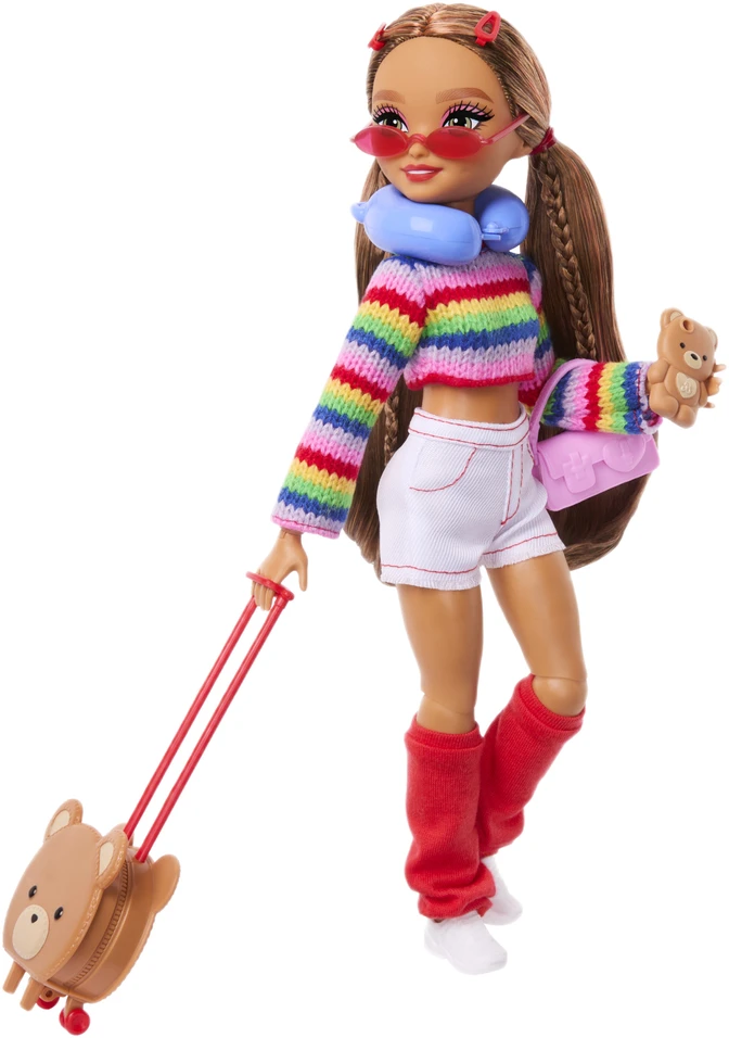 Mattel BARBIE DREAM BESTIES lėlė Teresa (kelionių tema) (JMV18)