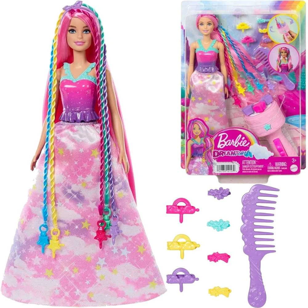 Barbie Dreamtopia princesės plaukų dekoravimo rinkinys