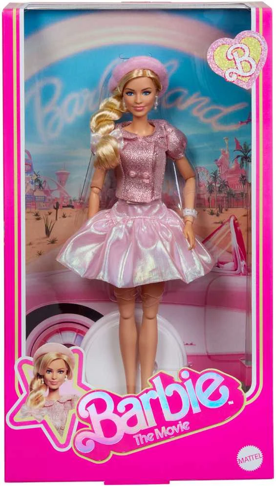 Mattel Kolekcinė BARBIE filmo Rožinė Beret lėlė (JBJ53)