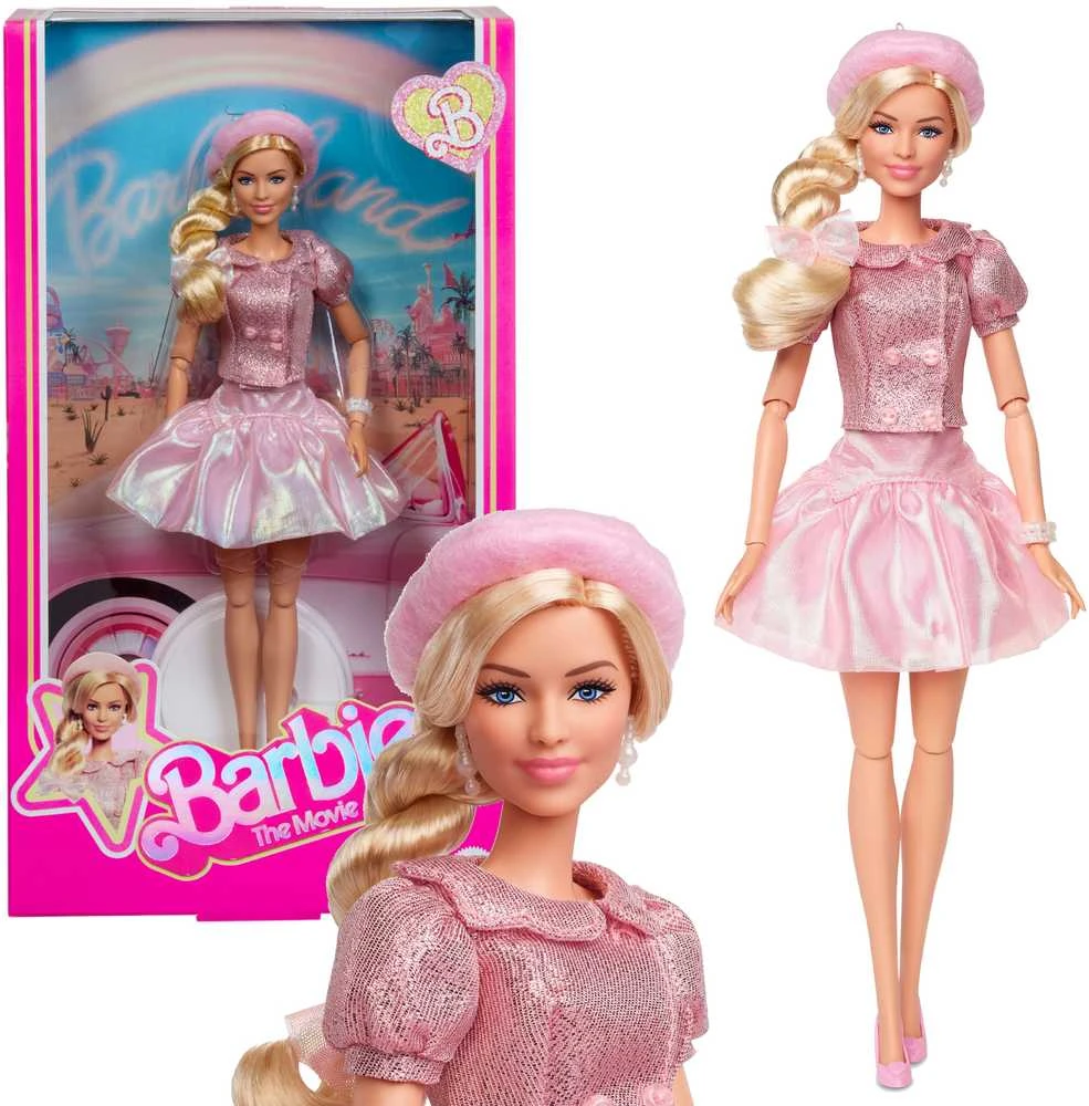 Mattel Kolekcinė BARBIE filmo Rožinė Beret lėlė (JBJ53)