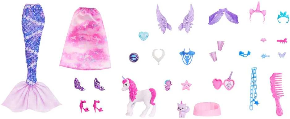 Advento kalendorius Mattel Barbie Fantasy (JFL66)