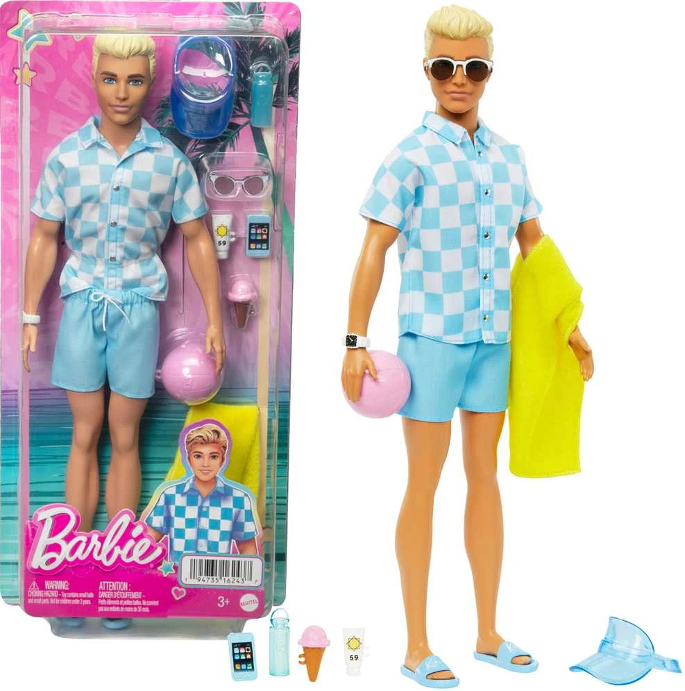 Mattel „Ken Beach“ paplūdimio lėlės rinkinys