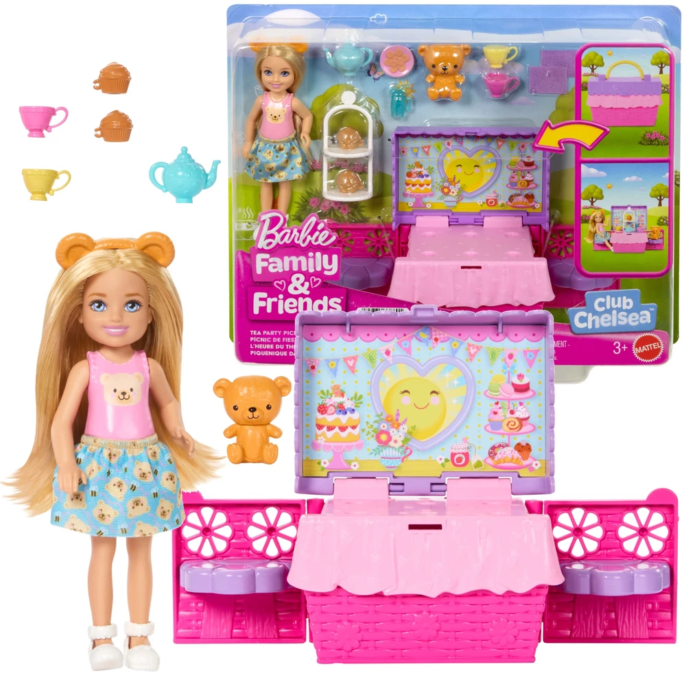 Mattel CHELSEA TEA PARTY rinkinys (JJB40)