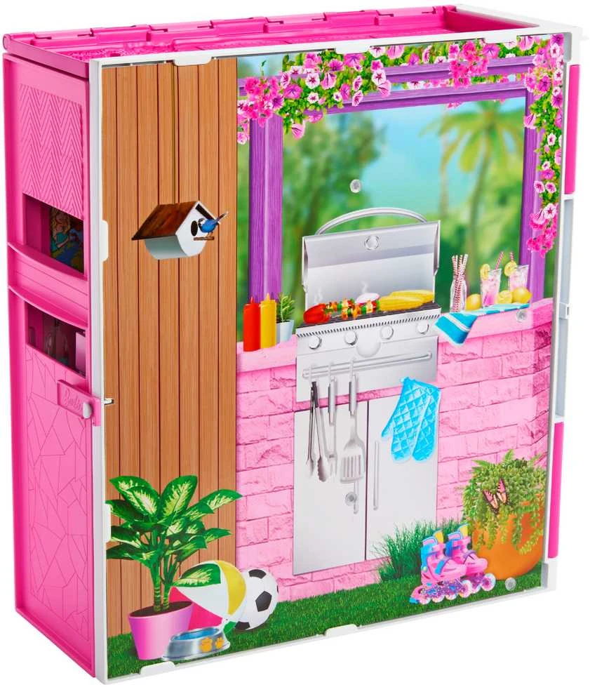 Sulankstomi lėlės namai Mattel Barbie Fashionistas (HRJ76)
