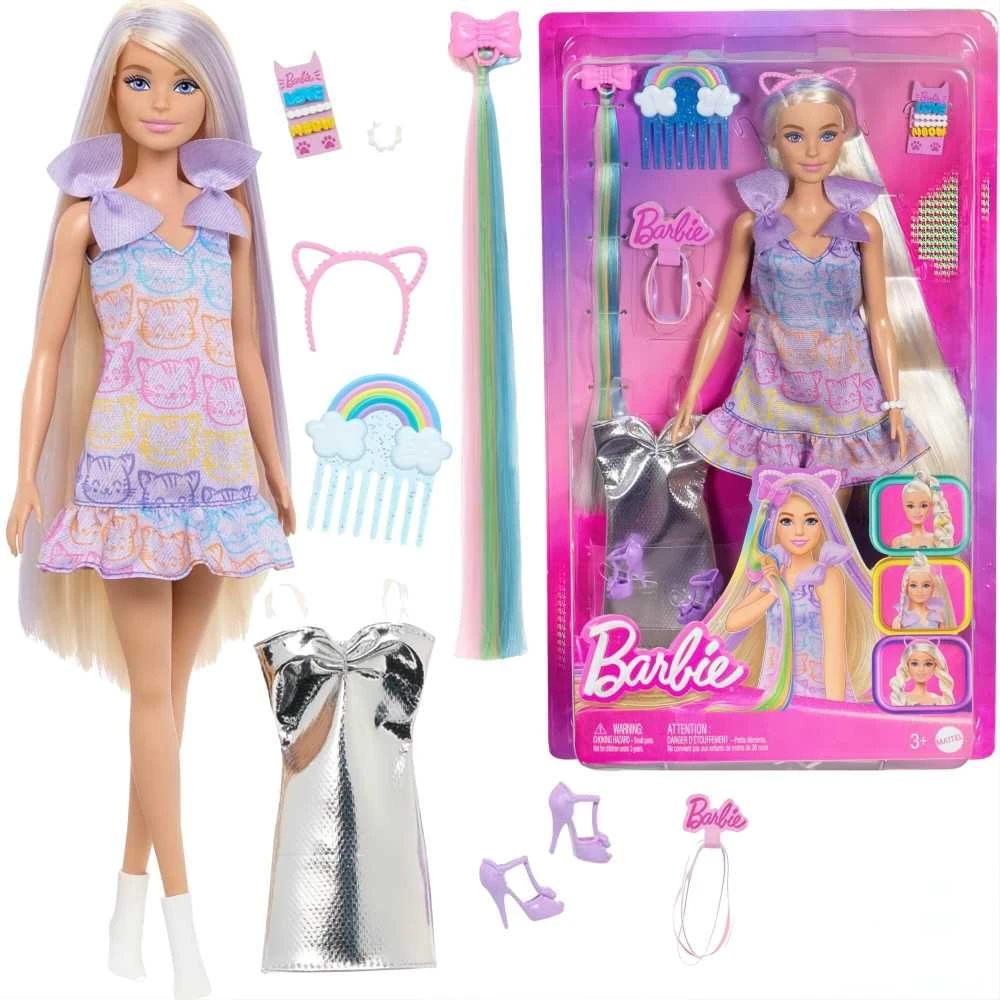 Mattel BARBIE HAIR PLAY lėlė (JCT72)