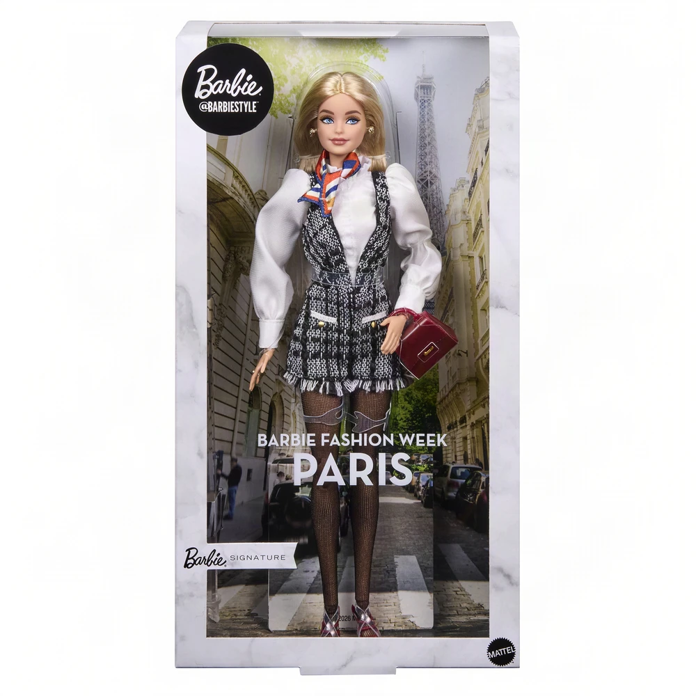 Barbie Lėlė Kolekcjonerska Barbie Signature Paris Paryż Fashion Week