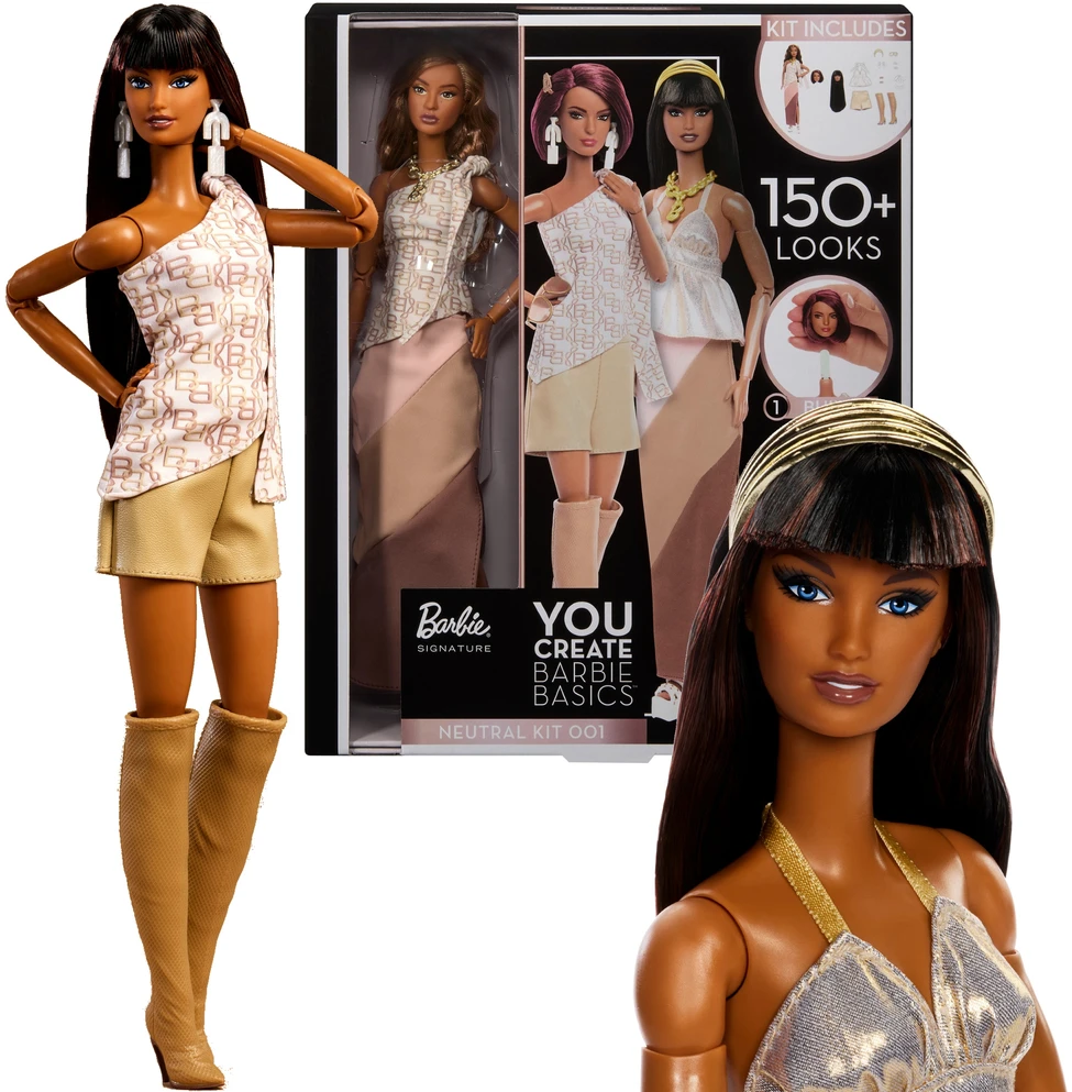Lėlė su priedais Mattel Barbie Signature You Create Neutral Kit 001