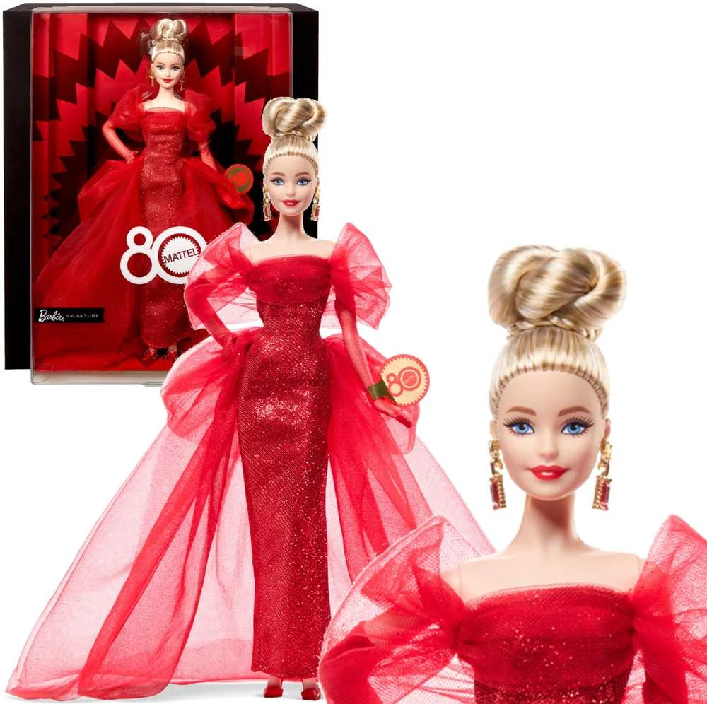 BARBIE kolekcinė lėlė Mattel 80 (JBJ17)