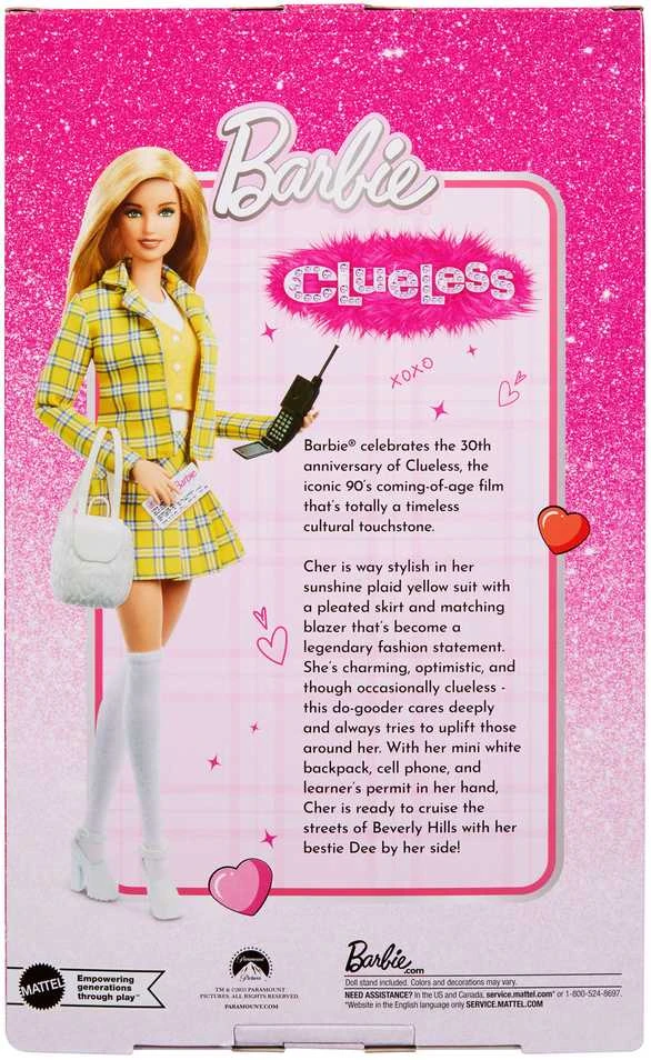 Mattel Lėlė Barbie Clueless Cher kolekcinė 30 metų jubiliejus