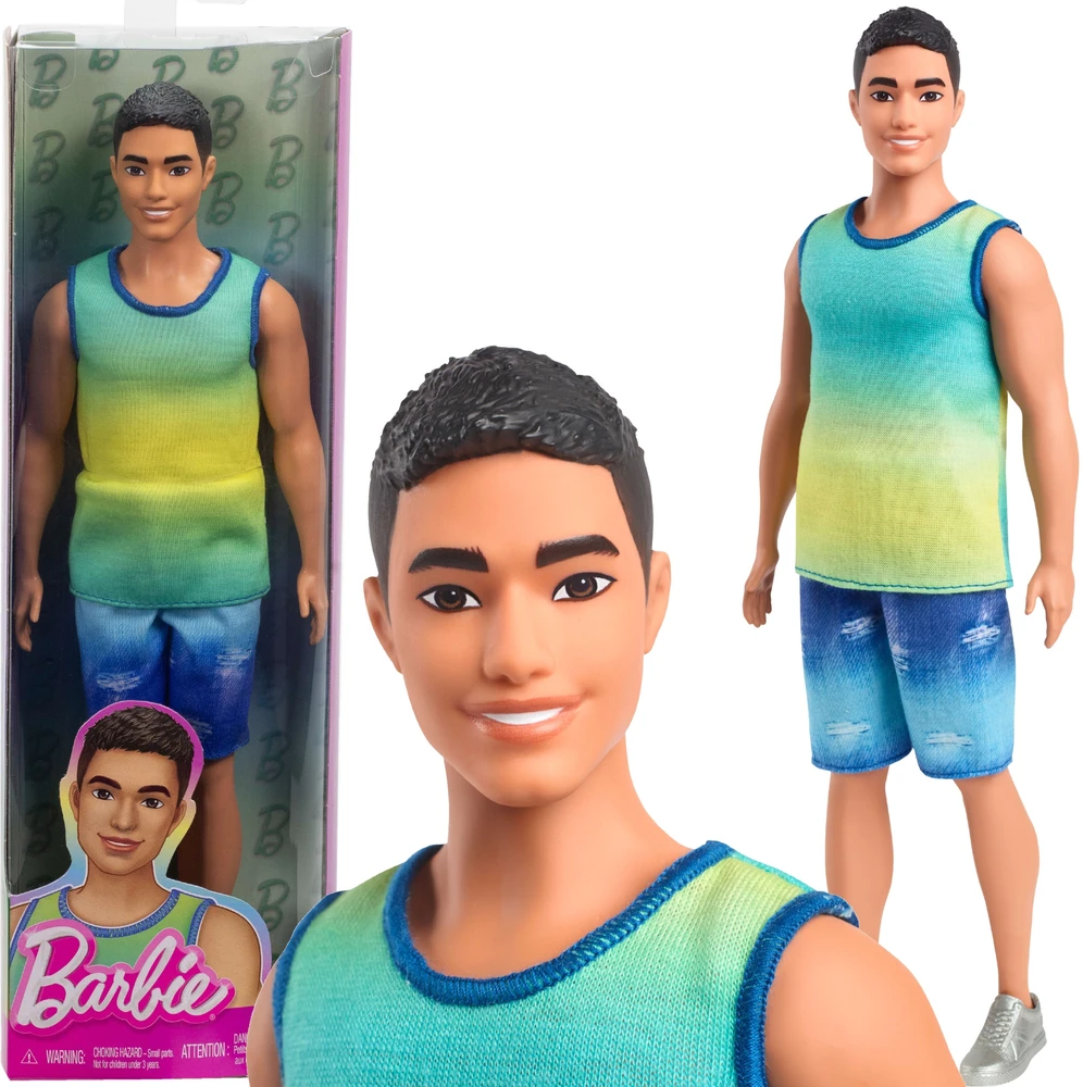 Mattel BARBIE Kenas madistas mėlynais šortais (HYV00)