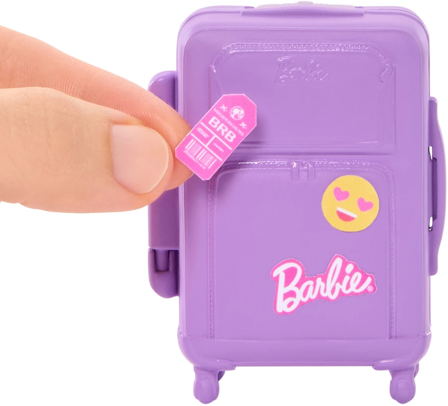 Mattel Lėlė Barbie su bagažo juostos žaidimu