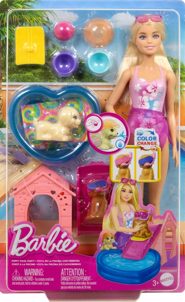 Mattel BARBIE lėlės ir gyvūnėlių rinkinys (JBF35)