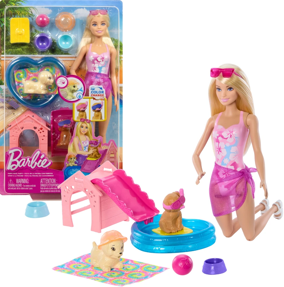 Mattel BARBIE lėlės ir gyvūnėlių rinkinys (JBF35)