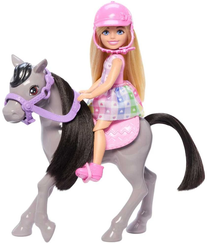 Mattel CHELSEA lėlytės ir ponio rinkinys (HTK29)