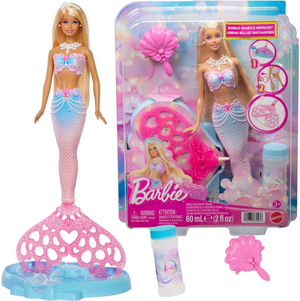 Mattel BARBIE DREAMTOPIA burbulų undinėlė